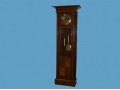 Часы напольные, дубовый корпус, одинарный бой,конец 19 века. Выс 212см. Шир 72 см.